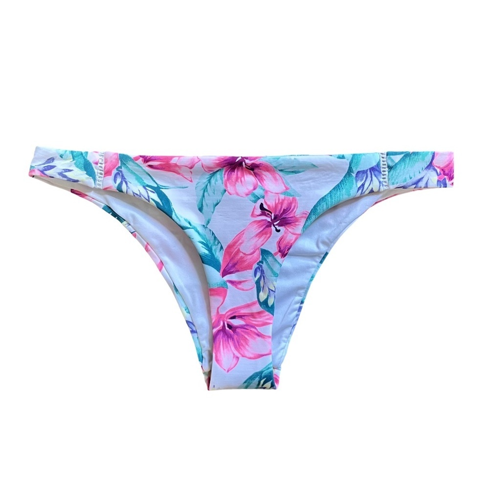 NWT Brazilian Floral Bikini Bottom - Oysho